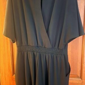 New York & Company Classic Black Jumpsuit